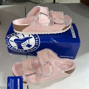 Birkenstock Arizona Shearling Light rose